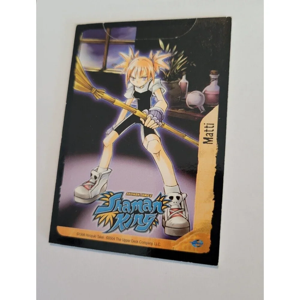 2004 Upper Deck Shonen Jump's Shaman King Matti, Jeanne, and Lola Lot of 3 Cards